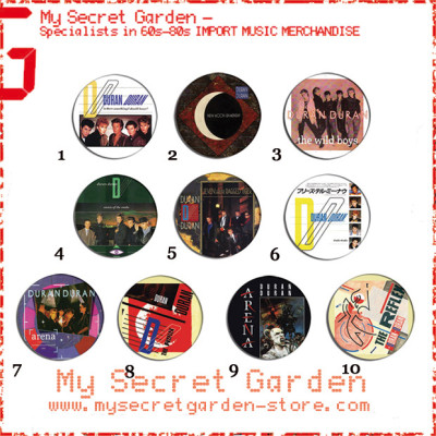 Duran Duran - Seven And The Ragged Tiger Pinback Button Badge Set ( or Hair Ties / 4.4 cm Badge / Magnet / Keychain Set )
